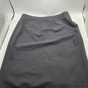 Brooks Brothers Elegant Black Pencil Skirt Size 12 Tollegno 1900